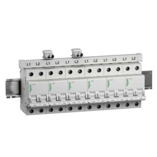 BARRAMENTO SCHNEIDER DIN 3P 80A 12 POLOS PC 1