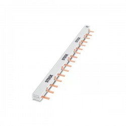 BARRAMENTO STECK DIN BIF 16 2X8 285MM S2F285B 80A PC 1