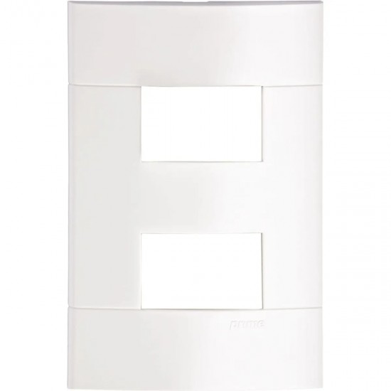 LINHA LUNARE PLACA 4X2 2 POSTOS SEPARADOS 44221 CF 1