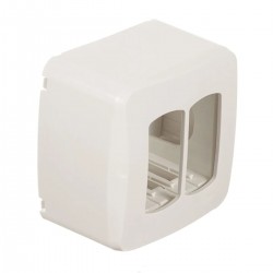 LINHA MILUZ CAIXA SOBREPOR 2 MODULOS S3B76020 CF 1