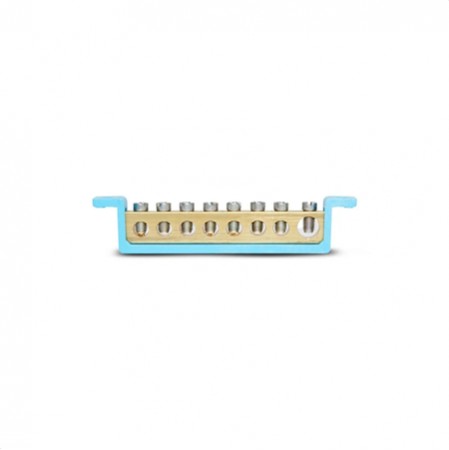 BARRAMENTO STECK NEUTRO 08 AZUL 12/16 DIN SBN8 PC 1