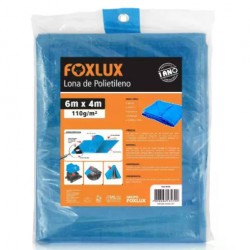 LONA DE POLIETILENO AZUL 6 X 4 UN 1