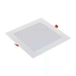LUMIN.LED AVANT EMB QUADRADO PLAST 24W 6500K BCO PC 1