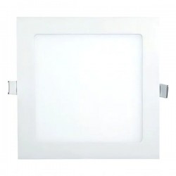 LUMIN.LED FOXLUX EMB QUADRADO  6W 6500K 11,6CM PC 1