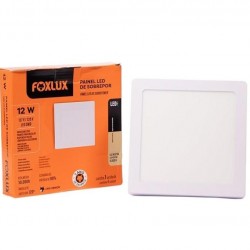 LUMIN.LED FOXLUX SOB QUADRADO 12W 4000K 15,4 CM PC 1