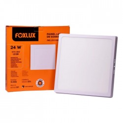 LUMIN.LED FOXLUX SOB QUADRADO 24W 4000K 28,0 CM PC 1