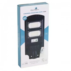 LUMINARIA P/POSTE GAYA SOLAR PTO 100W 6000K PC 1