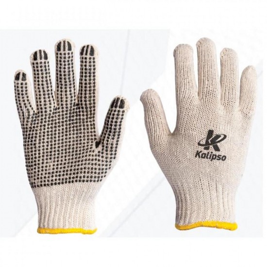 LUVA KALIPSO MALHA PIGMENTADA BRANCA PAR 1