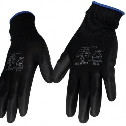 LUVA KALIPSO PU PRETA T.08-M UN 1