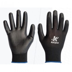 LUVA KALIPSO PU PRETA T.09-G UN 1