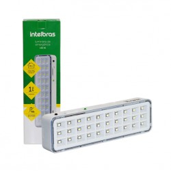 LUZ EMERGENCIA 30 LEDS INTELBRAS LEA31 PC 1