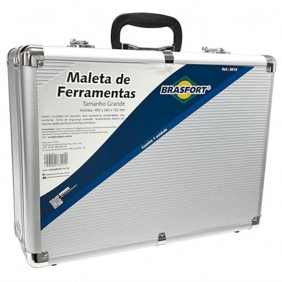 MALETA FERRAMENTA BRASFORT GD 455X330X152 8313 PC 1