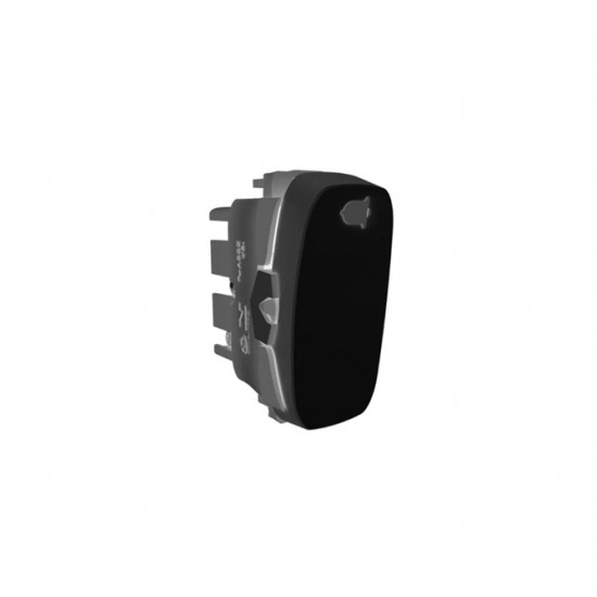 MODULO GRACIA BLACK 1 INT CAMPAINHA 10A 85359 PC 1