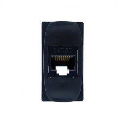 MODULO GRACIA BLACK 1 TOMADA RJ45 85363 PC 1