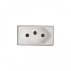 MODULO LIZ/LUX BR 1 TOMADA 10A 57115030 PC 1