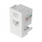 MODULO MODUL/EVID/BLANC+ 1 TOMADA RJ45 8 VIAS 1140 PC 1