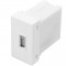 MODULO MODUL/EVID/BLANC+ 1 TOMADA USB BIV 3285 PC 1