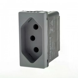 MODULO PIAL PLUS+ CZA TOMADA 10A 615038CZ PC 1