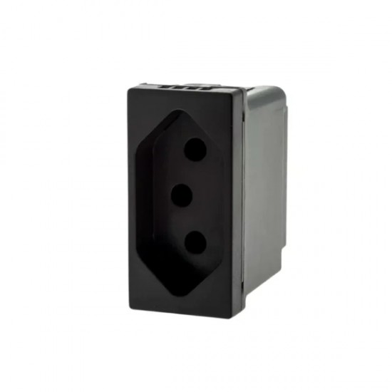 MODULO PIAL PLUS+ PTO TOMADA 10A 615038PT  PC 1