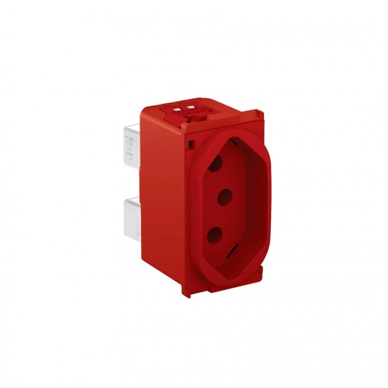 MODULO ZEFFIA 1 TOMADA 20A VERM 680161VM PC 1