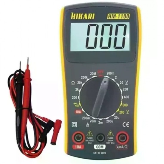 MULTIMETRO DIGITAL HIKARI HM-1100 PC 1