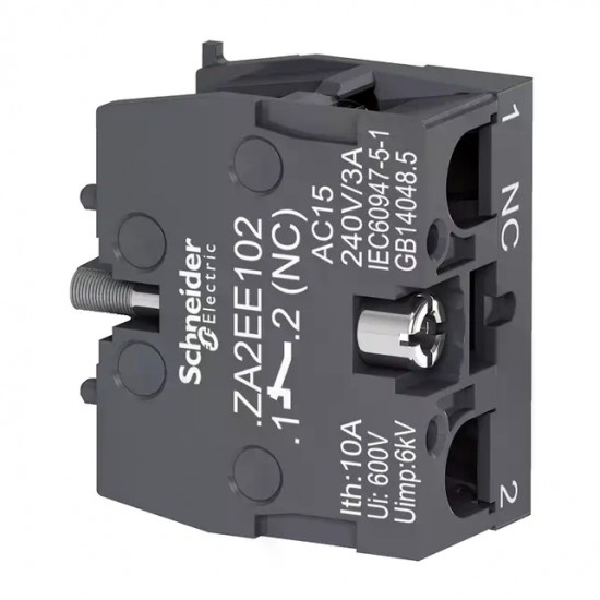 BLOCO DE CONTATO SCHNEIDER XA2E 1NF PC 1