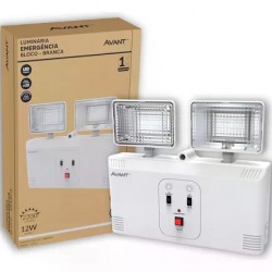 BLOCO ILUMINACAO LED AVANT 2200LM 12W 2FAR BCO BIV UN 1